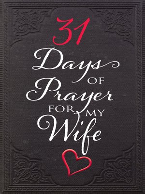 cover image of 31 Days of Prayer for My Wife